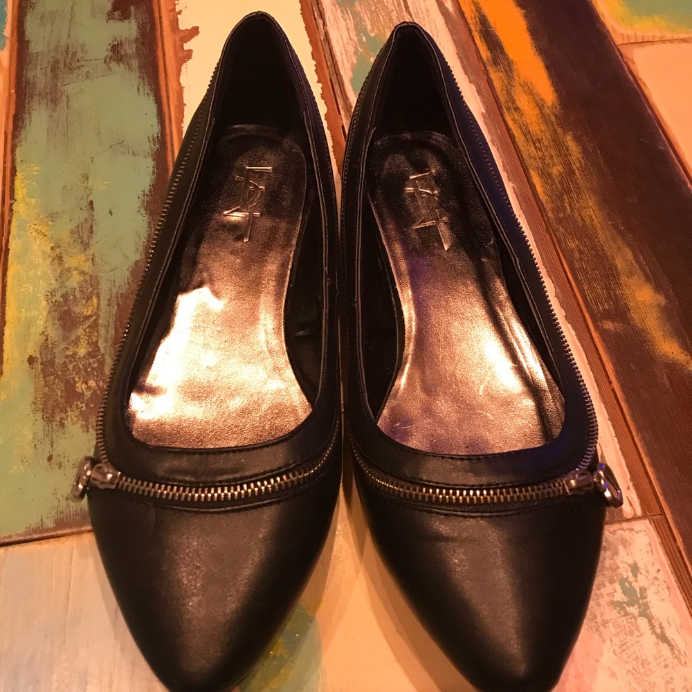 Flats size 8 black